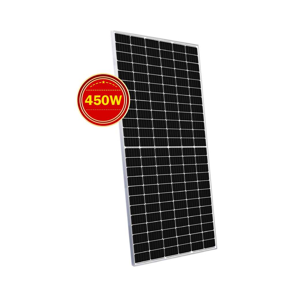 Venta caliente 435W 440W 450W 465W Panel solar mono de módulo fotovoltaico de media celda 